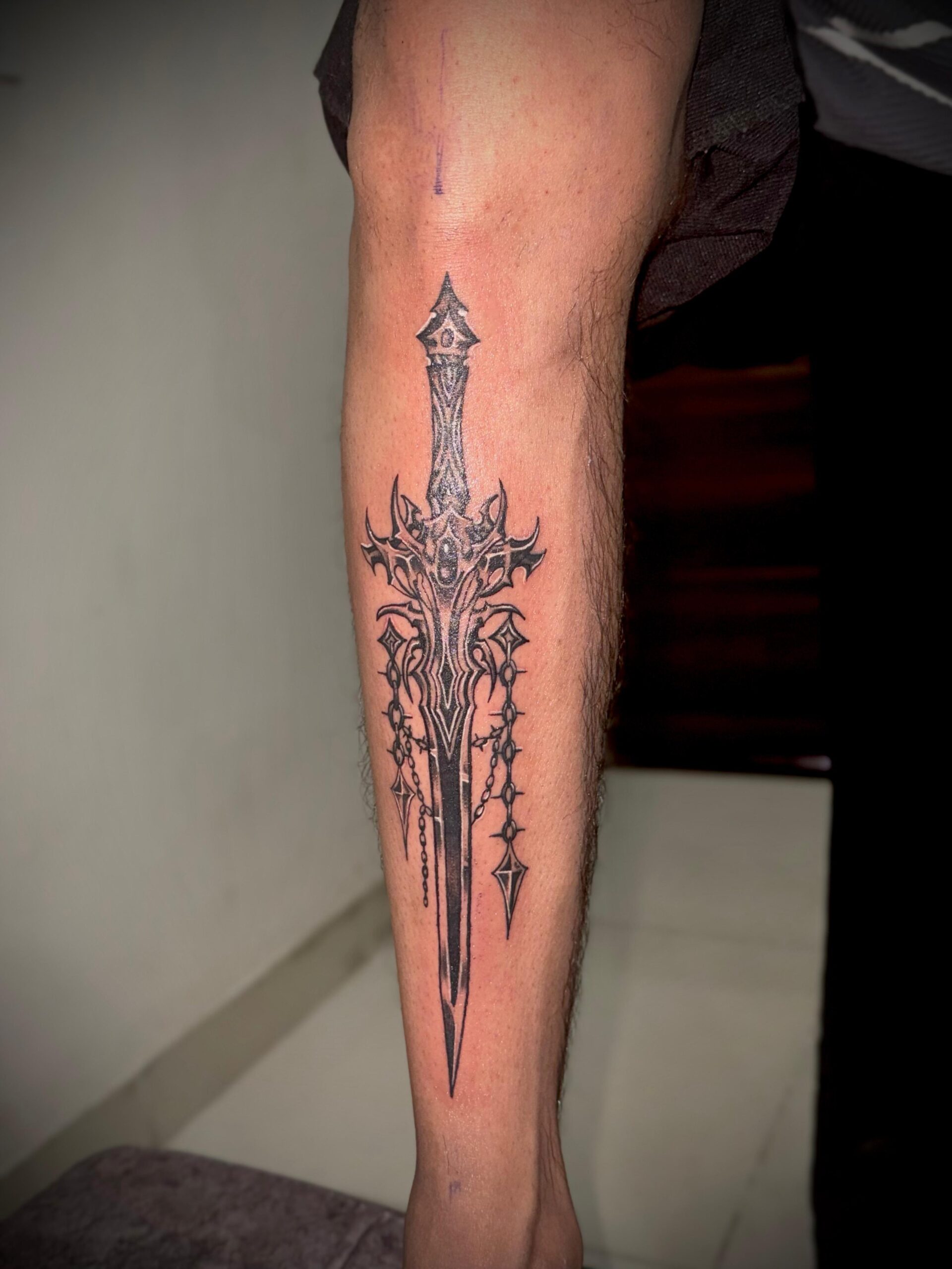 sword tattoo