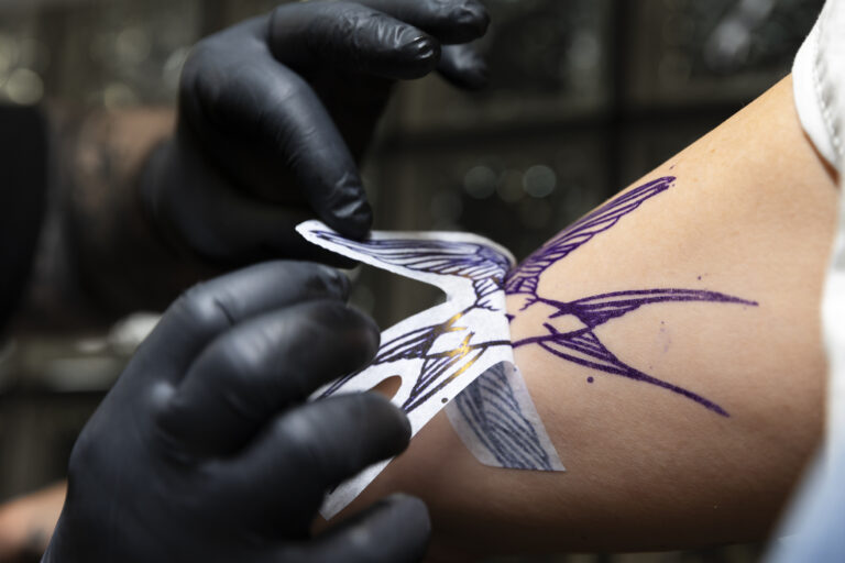 Ozer tattoo stencil printer used at Inkdelics by Ben in Amritsar